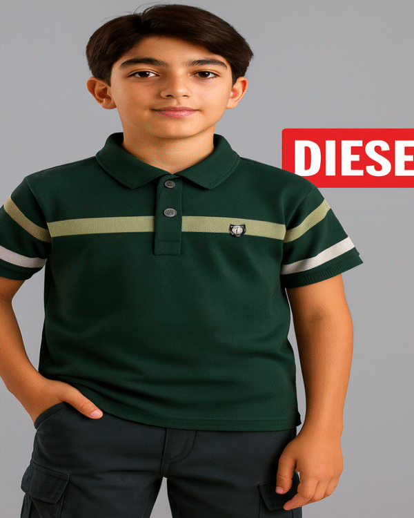 Diesel Striped Polo Shirt