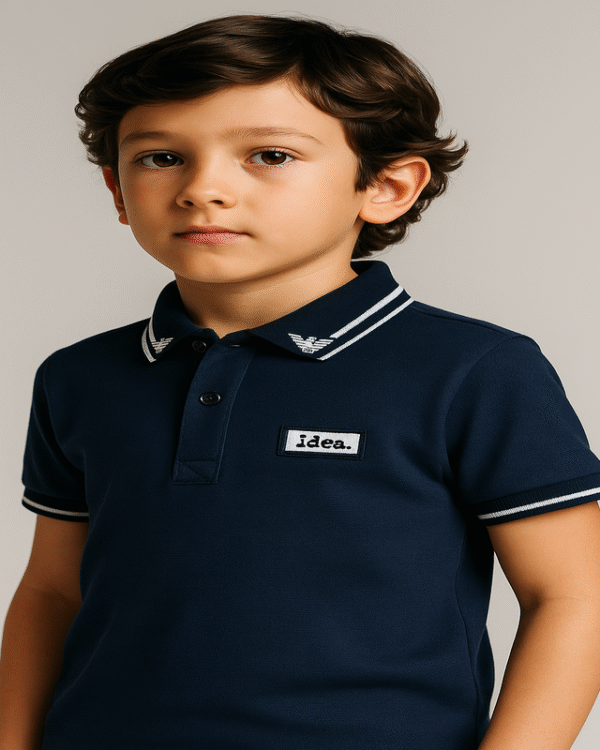 Kids Armani Jeans Polo Shirt