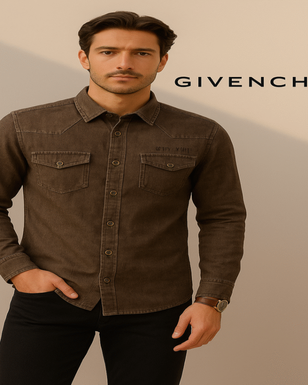 Givenchy Brown Casual Shirt