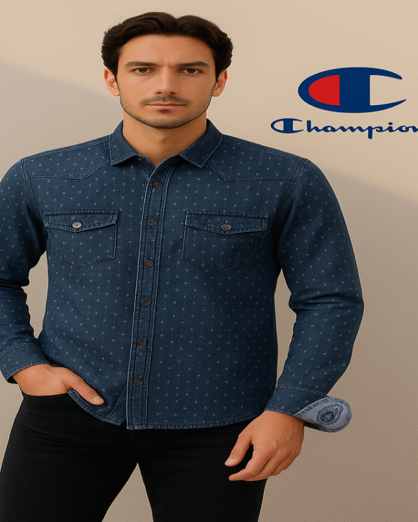 Champion Dotted Denim Shirt