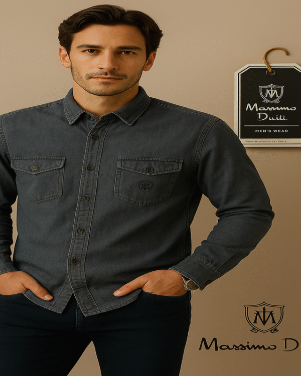Massimo Dutti Classic Denim Shirt